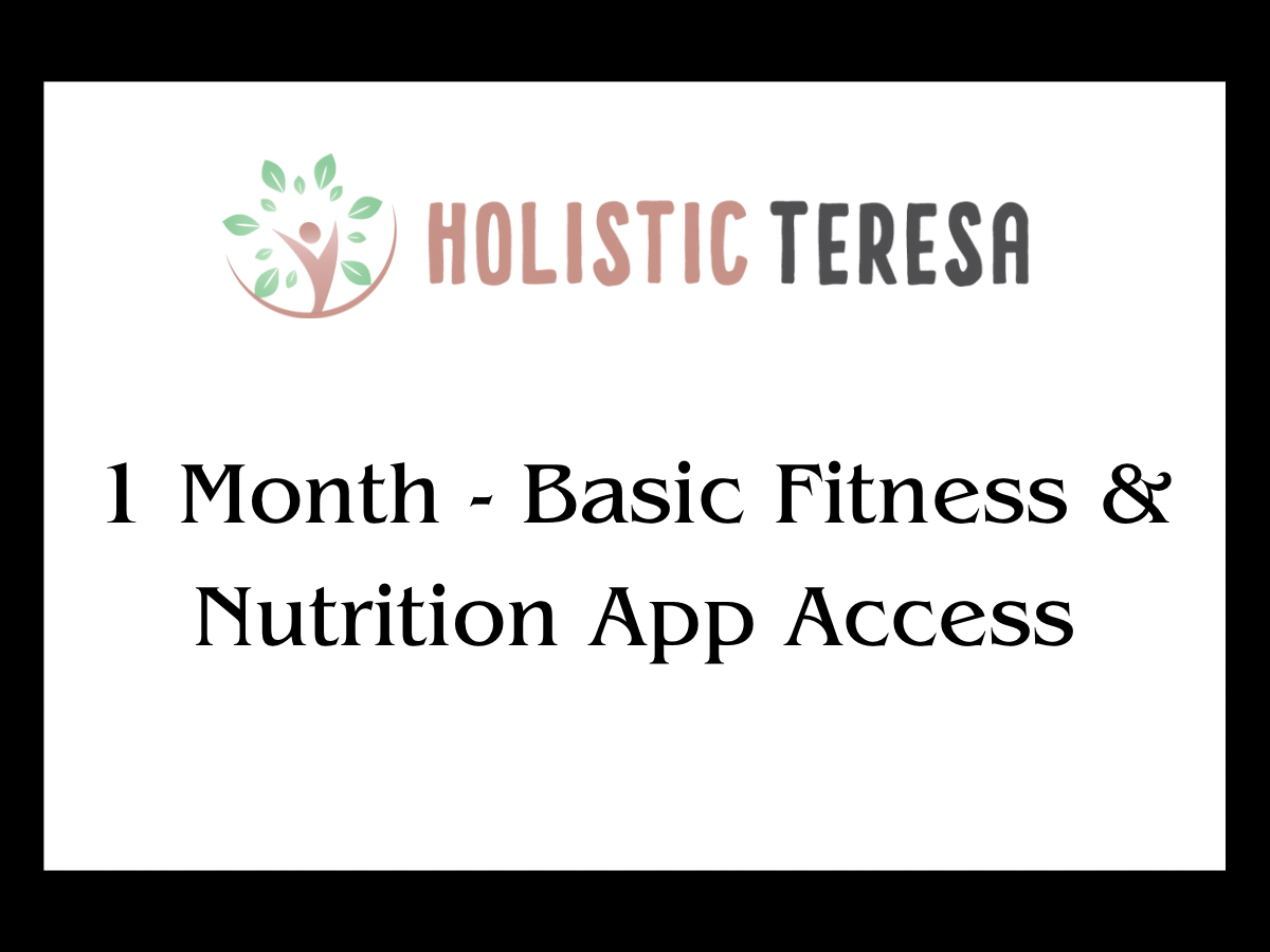 Tier 1 - Basic Coaching, Full App Access (1 Month)