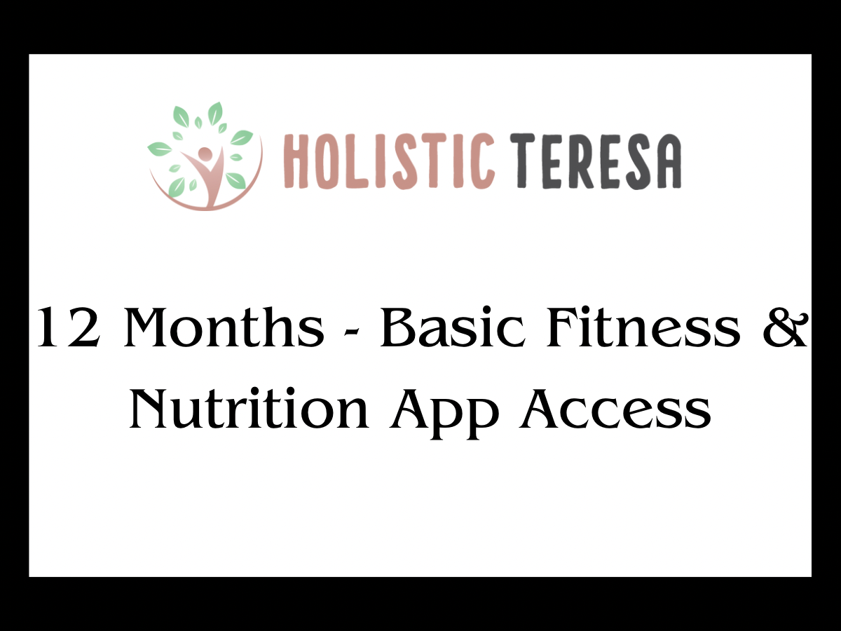 Tier 1 - Basic Coaching, Full App Access (12 Months)