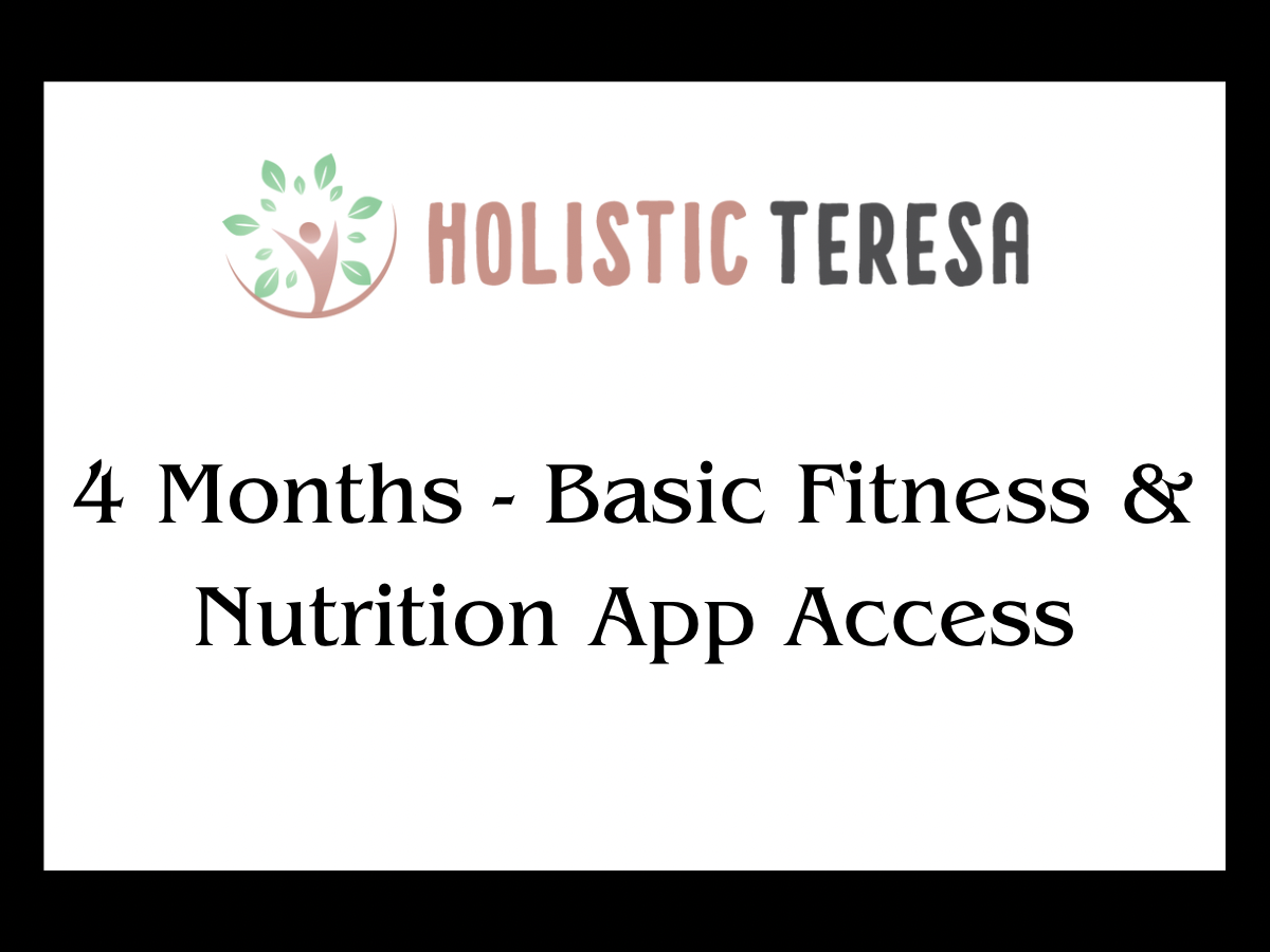 Tier 1 - Basic Coaching, Full App Access (4 Months)